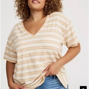 Torrid Oversized Heritage Slub Tee